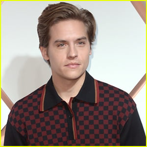 Dylan Sprouse Mixes Stripes & Plaid at Hudson Yards Preview Celebration Event