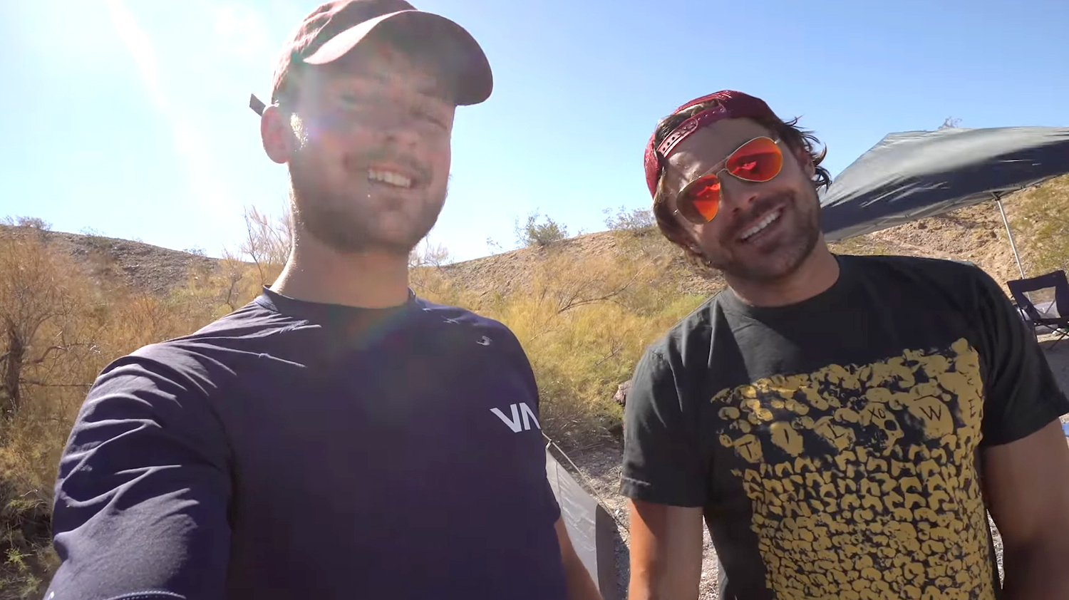 Zac Efron Goes Camping in the Desert with Dylan in First YouTube Video ...