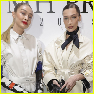 Gigi Hadid With Bella Hadid at the Louis Vuitton Party