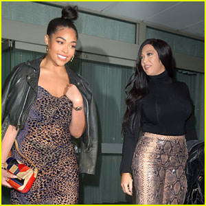 Jordyn Woods & Mom Elizabeth Wear Animal Prints For Birthday