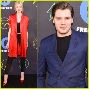 Katherine McNamara Shares For 'Shadowhunters' Fans at Freeform Summit 2019 | Dominic Sherwood, Isaiah Mustafa, McNamara, Shadowhunters | Just Jared Jr.