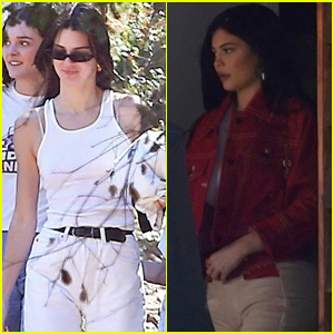 Kendall & Kylie Jenner Attend Kanye West's Church Service!