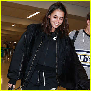 Naomi Scott, aka Your New Princess Jasmine, Steps Out for a Flight