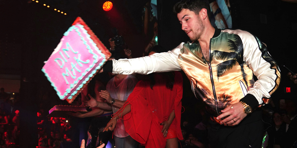 Nick Jonas & Joe Jonas Toss Cake at Steve Aoki’s Concert! Joe Jonas