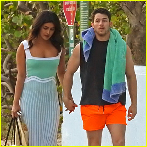 Nick Jonas' Wife Priyanka Chopra Visits His Music Video Shoot!