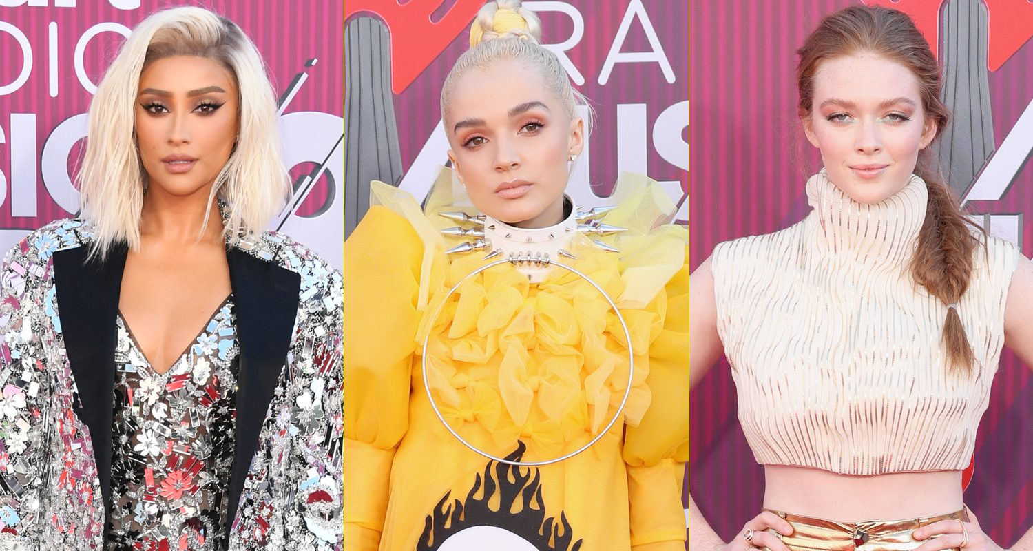 Shay Mitchell Joins Larsen Thompson & Poppy at iHeartRadio Music Awards