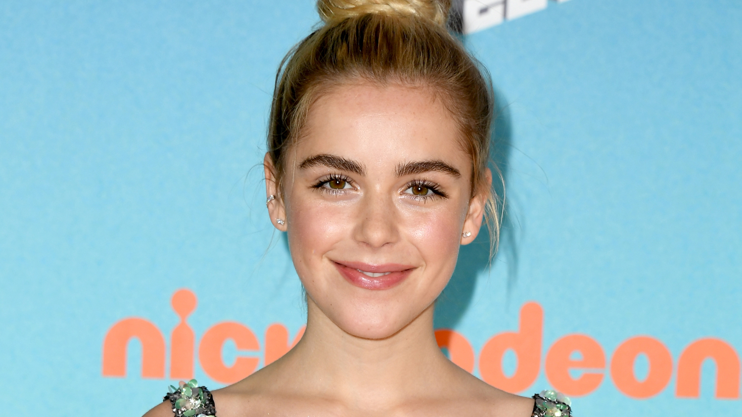 Kiernan Shipka's Miu Miu Dress at Kids' Choice Awards 2019