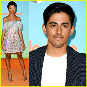 Skai Jackson Supports Karan Brar at Kids Choice Awards 2019 For His