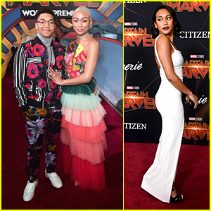 Sabrina's Tati Gabrielle Wears The Alphabet On Her Dress at 'Captain  Marvel' Premiere: Photo 1220366, Alisha Marie, Chance Perdomo, Emma  Lahana, Milana Vayntrub, Remi Cruz, Sydney Park, Tati Gabrielle Pictures