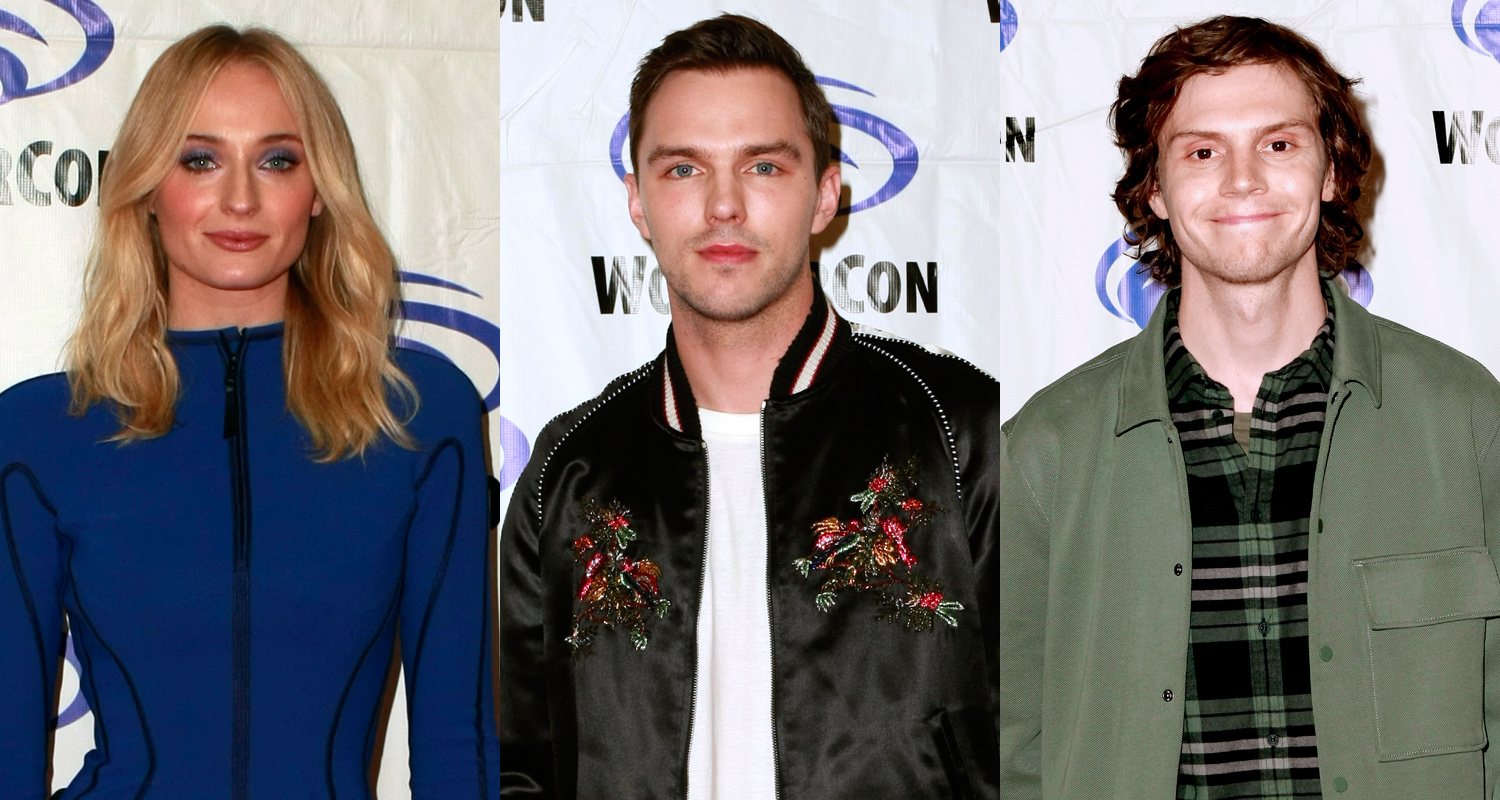 Sophie Turner, Nicholas Hoult, & Evan Peters Bring ‘Dark Phoenix’ to ...