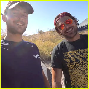 Zac Efron Goes Camping in the Desert with Dylan in First YouTube Video!