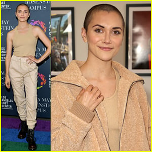 Alyson Stoner Steps Out To Celebrate Opening Of LGBT Center's Anita May Rosenstein Campus