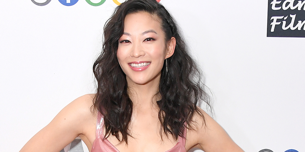 Arden Cho Shines in Pretty Pink Dress at ‘Stuck’ Premiere in New York ...