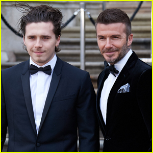Brooklyn Beckham Joins Dad David at 'Our Planet' Premiere in London!