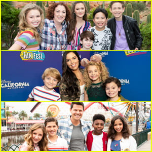 'Coop & Cami Ask The World' Cast Join 'Bunk'd' & 'Sydney To The Max' Crew at Disney Channel Fan Fest!