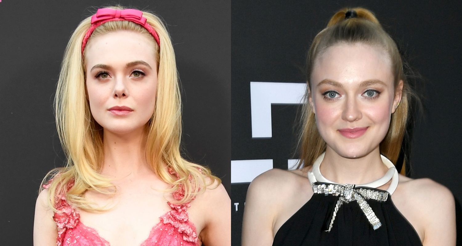 Elle Dakota Fanning Look So Pretty At Teen Spirit Premiere Dakota Fanning Elle Fanning Just Jared Jr