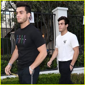 Ethan & Grayson Dolan Lunch Out in LA