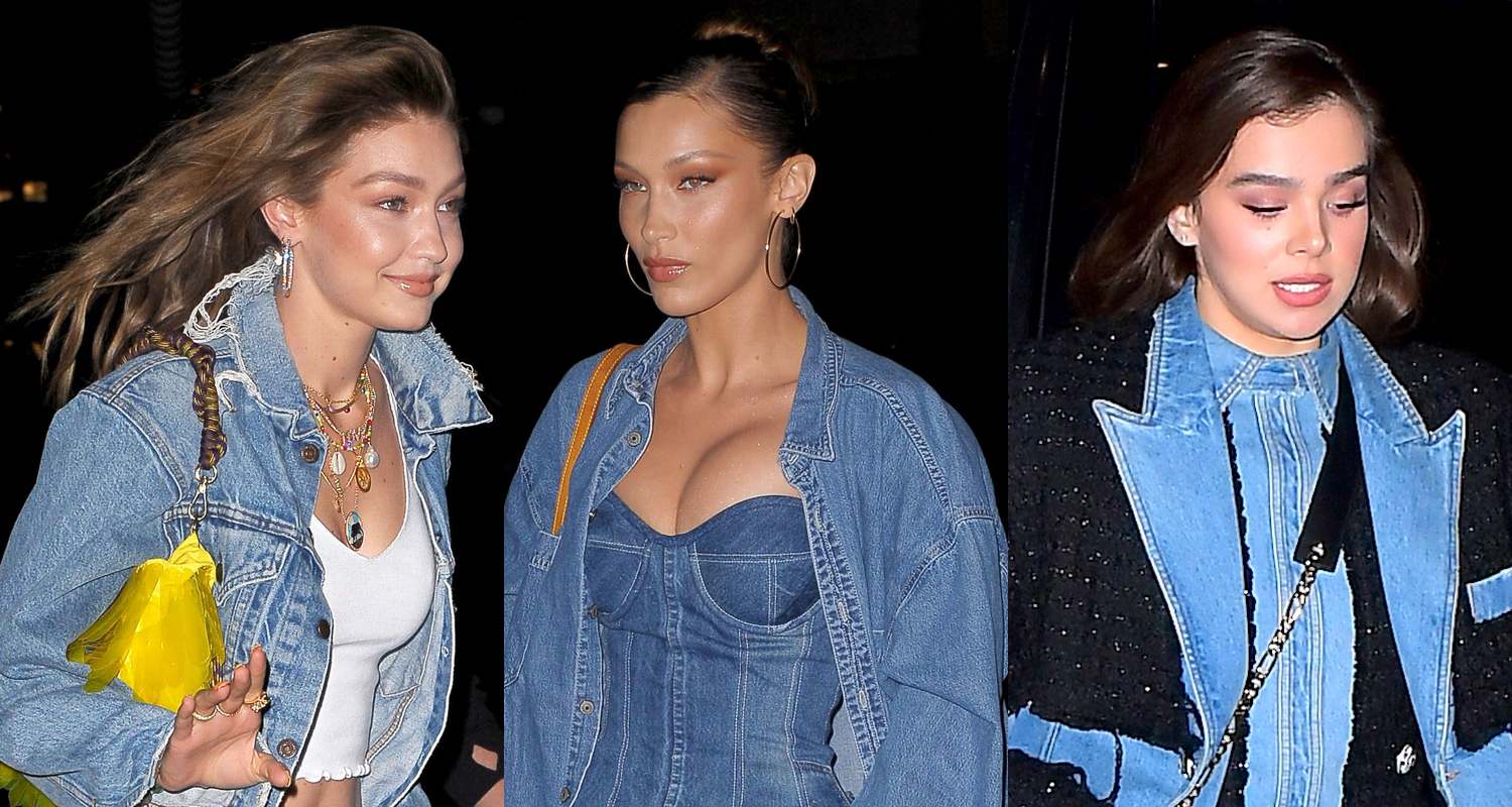 Gigi Hadid steps out quirky denim suede jeans as carries Build-A-Bear  Ragdoll kitty after birthday