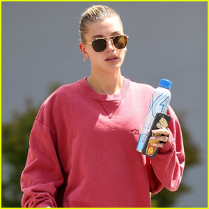 Hailey Bieber Heads Home From Afternoon Pilates Class