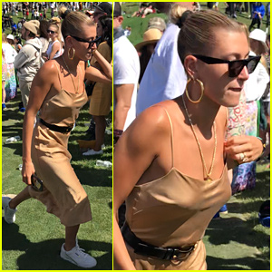 Hailey Bieber at Coachella Weekend 1