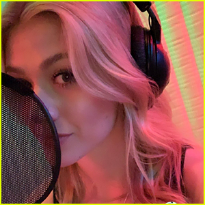 Katherine McNamara Teases That New Music Is Coming With Recording Booth Video