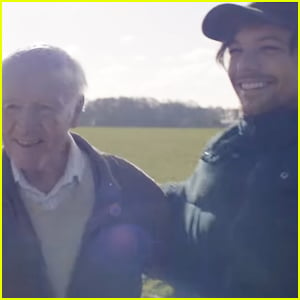 Louis Tomlinson Spends the Day Helping 83-Year-Old Richard Green Complete His Bucket List - Watch!