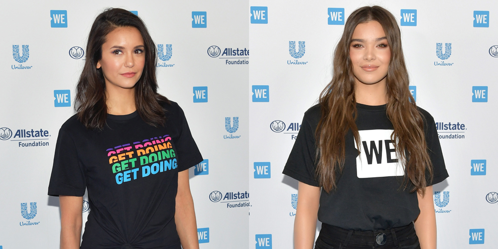 Nina Dobrev, Hailee Steinfeld & Meghan Trainor Speak Out at WE Day