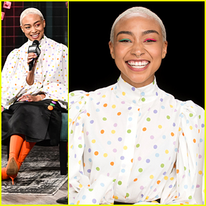 Tati Gabrielle of The Chilling Adventures of Sabrina Wore Two Different  Colors of Eyeshadow