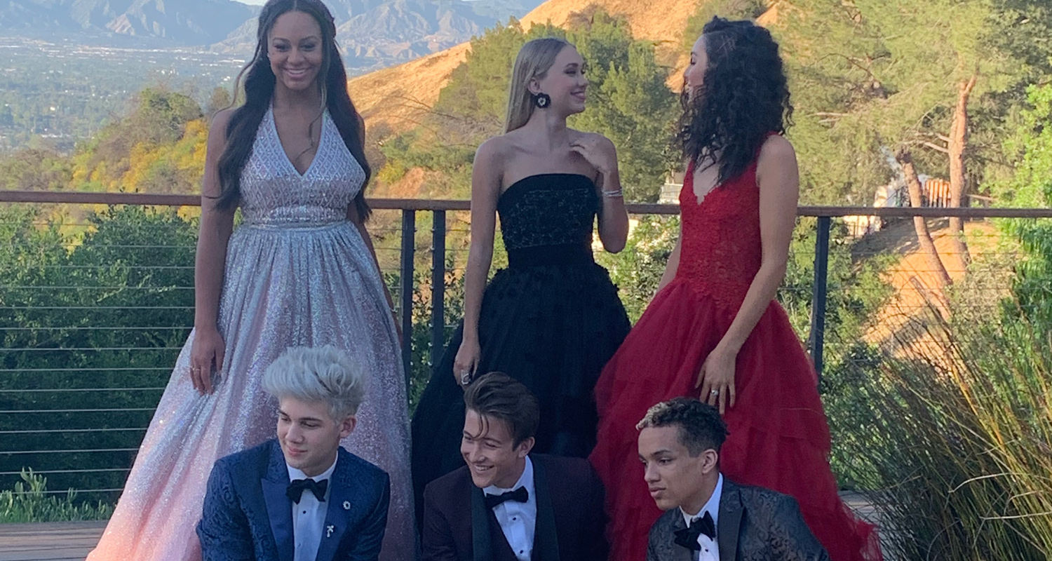 Nia Sioux & Emily Skinner Go Behind-the-Scenes YSBnow’s Prom Shoot