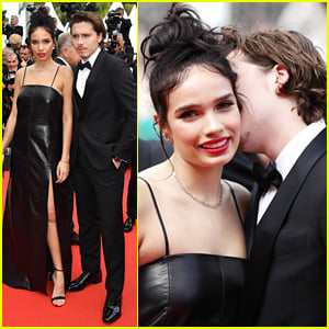 Brooklyn Beckham & Hana Cross Couple Up For 'Once Upon a Time in Hollywood' Premiere at Cannes