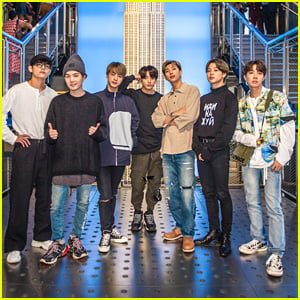 BTS Stop By Empire State Building Ahead of Live Event in NYC