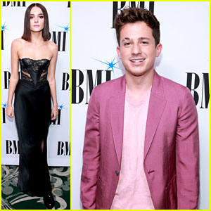 Charlie Puth & Girlfriend Charlotte Lawrence Walk Carpet Separately at BMI Pop Awards 2019
