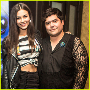 Harvey Guillen & Victoria Justice Hang Out at the 'What We Do in the Shadows' Finale Party