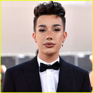 James Charles Attends Kylie Jenner's Kylie Skin Launch Party After YouTube Drama