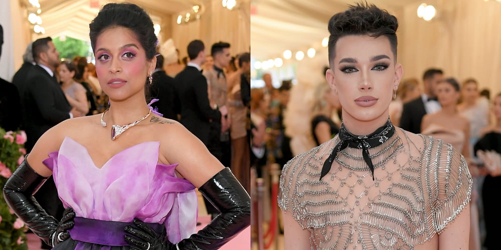 James Charles & Lilly Singh Step Out in Statement Looks at Met Gala 2019.