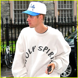 Justin Bieber Joins Wife Hailey for Sunday Church & Lunch