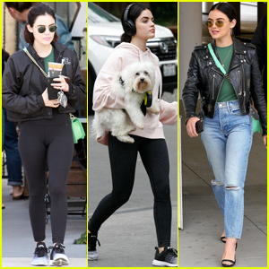 Lucy Hale Switches Up Her Looks For Saturday Outings in LA