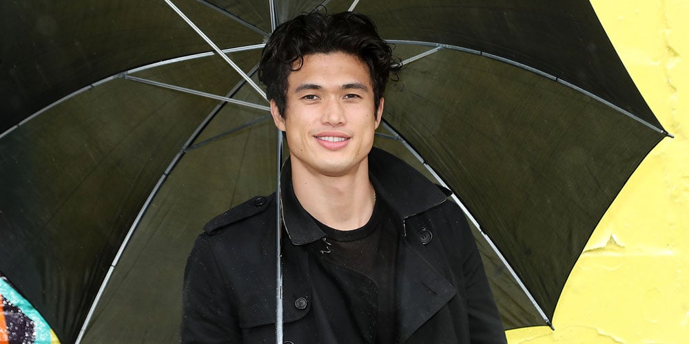 Charles Melton Photobombs Fans During ‘Sun Is Also a Star’ Mural
