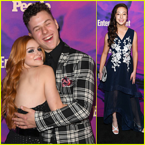 Nolan Gould & Ariel Winter Give Us New Hug Pics at EW Upfronts Party in NYC