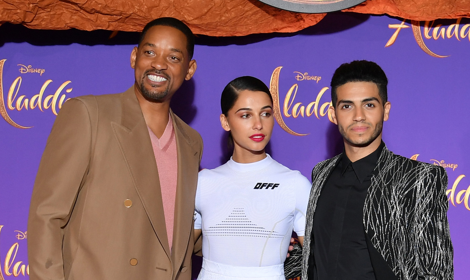 Will Smith Mena Massoud And Naomi Scott Premiere ‘aladdin In Paris