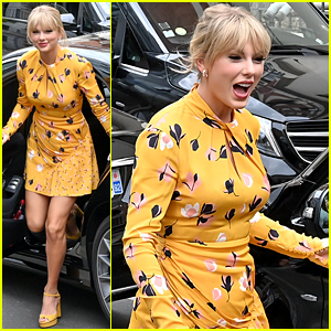 Taylor Swift Snaps Selfies with Fans in Paris!