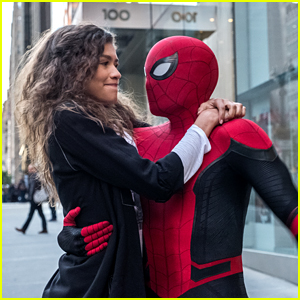 Tom Holland Swings Into Action in New 'Spider-Man: Far From Home' Stills