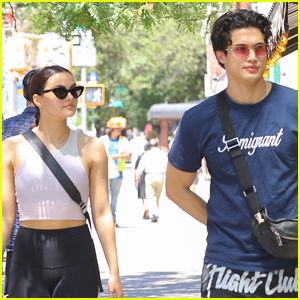 Camila Mendes Steps Out for the Day with Charles Melton!