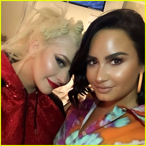 Demi Lovato Writes a Rave Review for Christina Aguilera's Vegas Show!