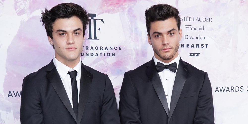 Ethan & Grayson Dolan Wear Bowties For Fragrance Foundation Awards 2019 ...