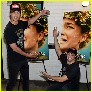 Noah Centineo & Ross Butler Buddy Up for Some Scares!