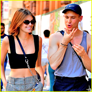 Kaia Gerber Is All Smiles In NYC With Tommy Dorfman