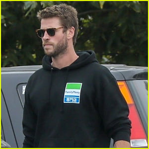 Liam Hemsworth Keeps It Cool for Family Day in Malibu