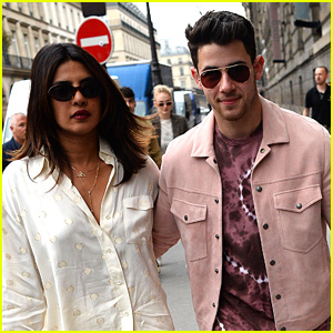 Nick Jonas & Priyanka Chopra Step Out For Parisian Dinner