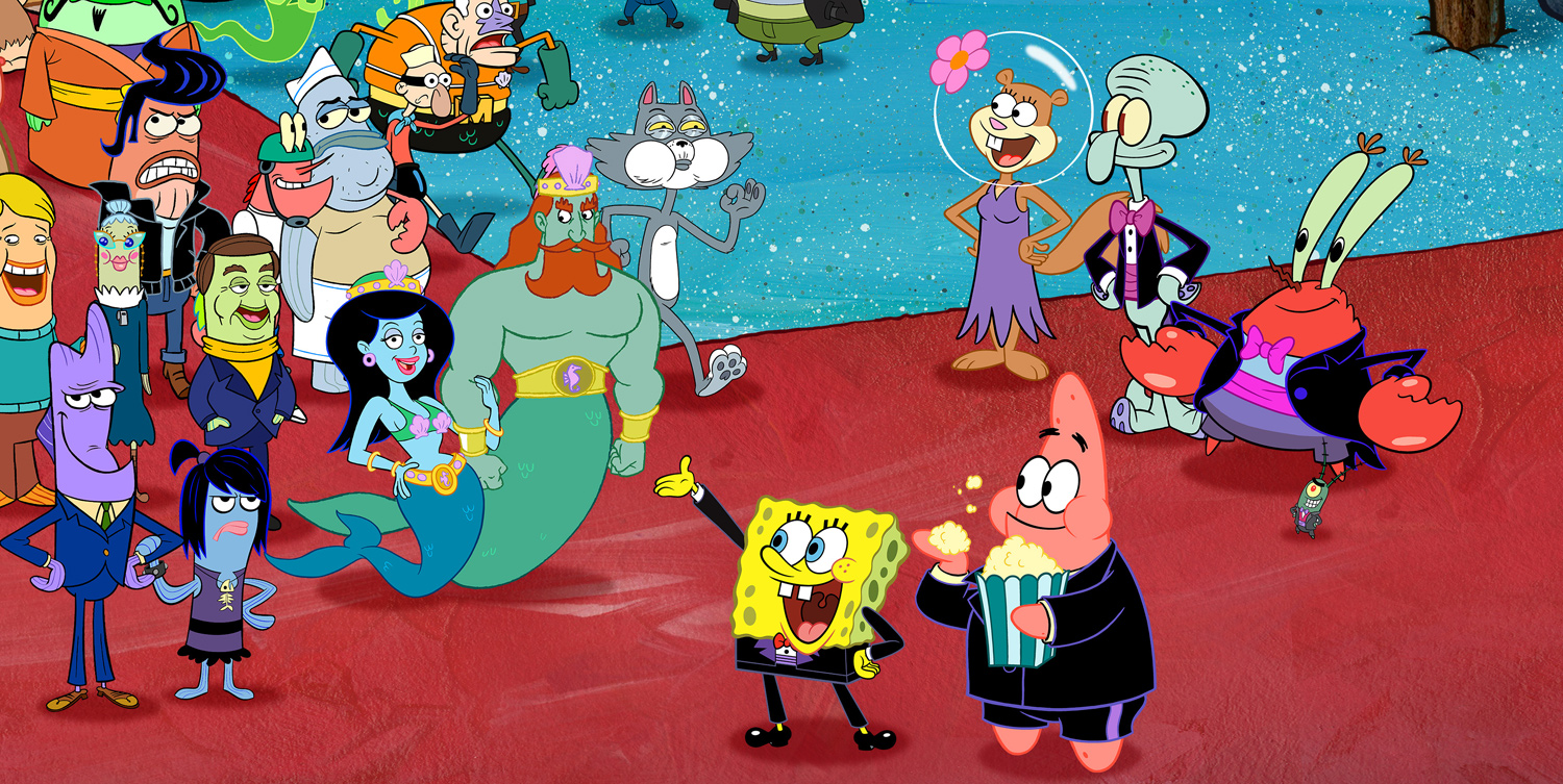 Spongebob Characters Poster